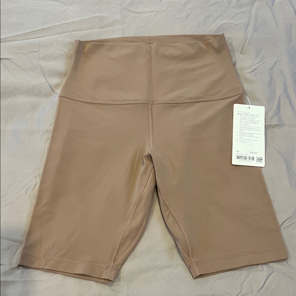 lululemon athletica Women's Beige Bike Shorts